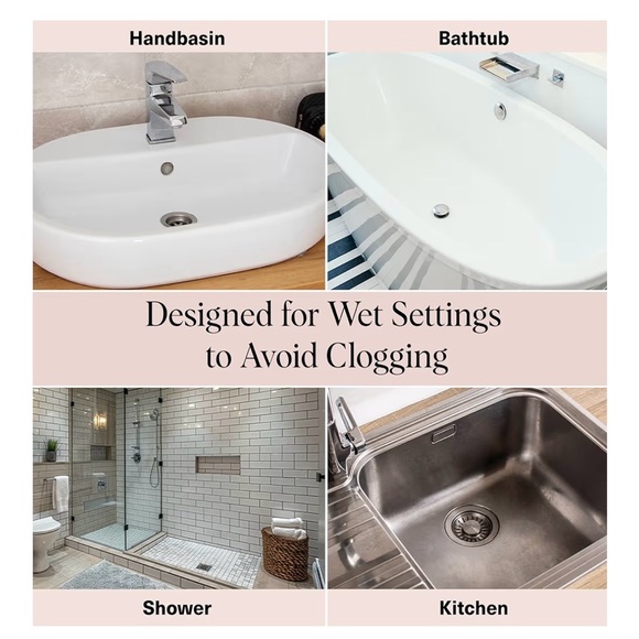 Kitsch White Drain Hair Catcher - Picture 5 of 8